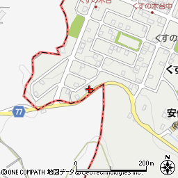 広島県広島市安佐北区安佐町くすの木台1周辺の地図
