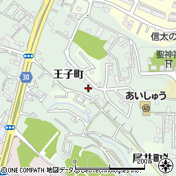 大阪府和泉市王子町702周辺の地図