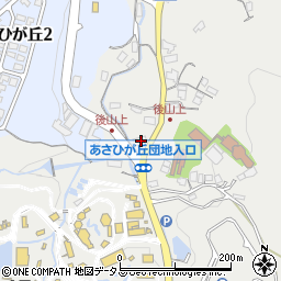広島県広島市安佐北区安佐町後山1055周辺の地図