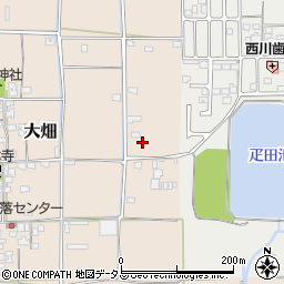奈良県葛城市大畑20-1周辺の地図