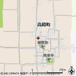 奈良県橿原市高殿町244周辺の地図