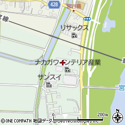 三重県伊勢市小俣町宮前1-2周辺の地図
