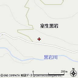 奈良県宇陀市室生黒岩564周辺の地図