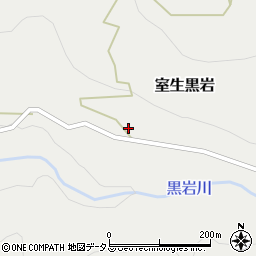 奈良県宇陀市室生黒岩583周辺の地図