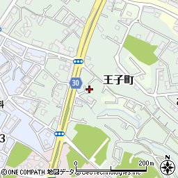 大阪府和泉市王子町438-6周辺の地図