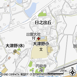 広島県福山市大門町日之出丘17周辺の地図