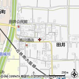 奈良県大和高田市田井401周辺の地図