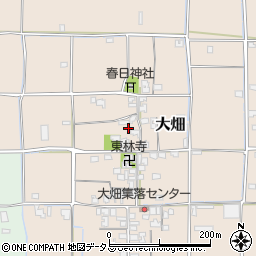 奈良県葛城市大畑212周辺の地図