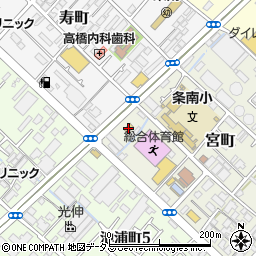 ファミリーマート泉大津宮町店周辺の地図