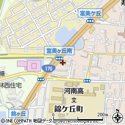 餃子の王将　外環富田林店周辺の地図