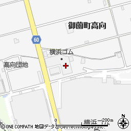 横浜ゴム株式会社　三重工場物流センター周辺の地図