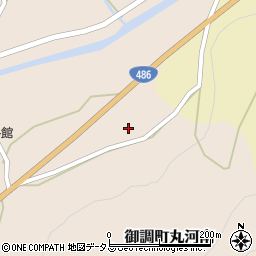 広島県尾道市御調町丸河南35周辺の地図