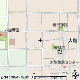 奈良県葛城市大畑292周辺の地図