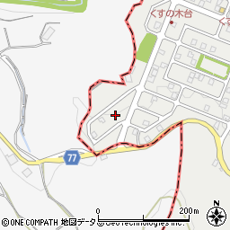 広島県広島市安佐北区安佐町くすの木台2周辺の地図
