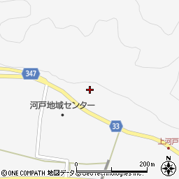 広島県東広島市河内町河戸864周辺の地図