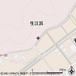 知光建材有限会社　生江浜砕石場周辺の地図