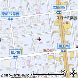 福山市　城東ふれあいプラザ周辺の地図