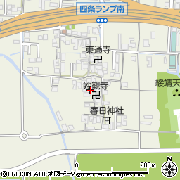 奈良県橿原市四条町353周辺の地図