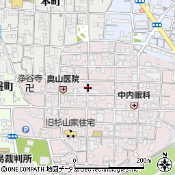 大阪府富田林市富田林町11周辺の地図