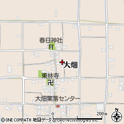 奈良県葛城市大畑143周辺の地図