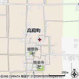 奈良県橿原市高殿町260周辺の地図