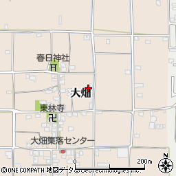奈良県葛城市大畑138周辺の地図