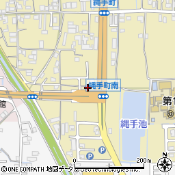 奈良県橿原市縄手町343-3周辺の地図