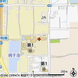 橿原市立鴨公小学校周辺の地図