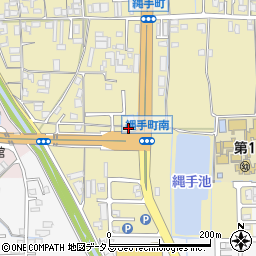 奈良県橿原市縄手町342-3周辺の地図
