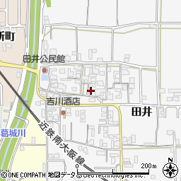 奈良県大和高田市田井441周辺の地図