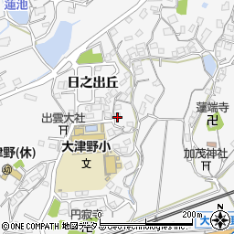 広島県福山市大門町日之出丘8-20周辺の地図