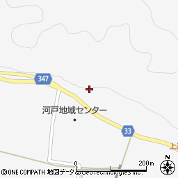 広島県東広島市河内町河戸858周辺の地図