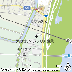 三重県伊勢市小俣町宮前1-1周辺の地図