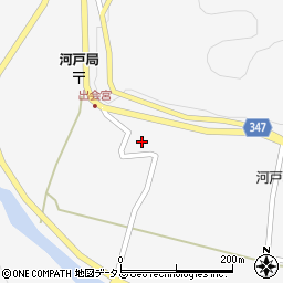 広島県東広島市河内町河戸232周辺の地図