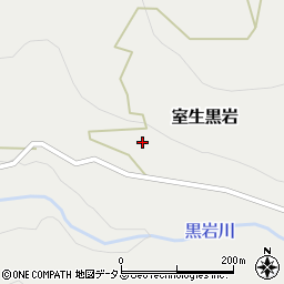 奈良県宇陀市室生黒岩579周辺の地図