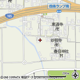 奈良県橿原市四条町372周辺の地図
