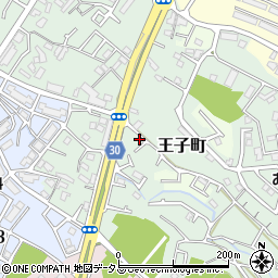 大阪府和泉市王子町435-1周辺の地図