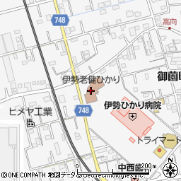 伊勢老健ひかり周辺の地図