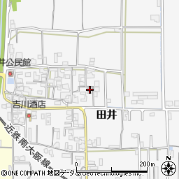 奈良県大和高田市田井418周辺の地図