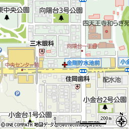 丸亀製麺富田林店周辺の地図