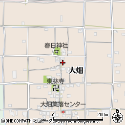 奈良県葛城市大畑142周辺の地図