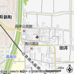 奈良県大和高田市田井454周辺の地図