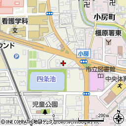 奈良県橿原市四条町284周辺の地図