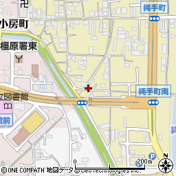 奈良県橿原市縄手町278-2周辺の地図