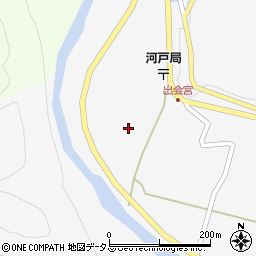 広島県東広島市河内町河戸164周辺の地図