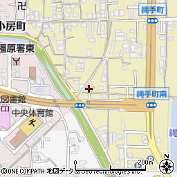 奈良県橿原市縄手町278周辺の地図