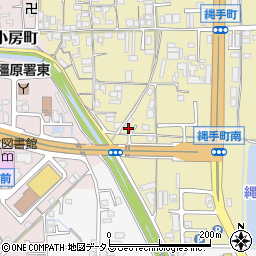 奈良県橿原市縄手町278周辺の地図