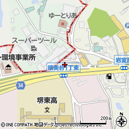 牛たん焼き 仙台辺見 堺三原台店周辺の地図