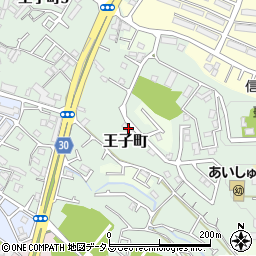大阪府和泉市王子町714周辺の地図