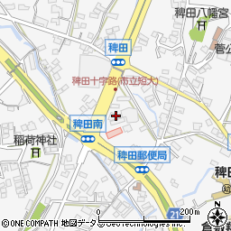 岡山県倉敷市児島稗田町1961周辺の地図